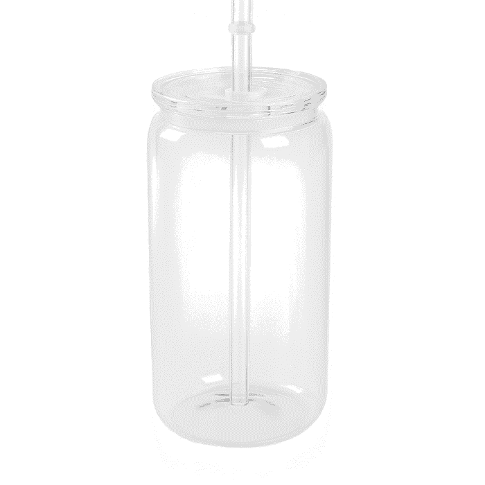 Vaso de Plástico Personalizable con Tapa Plastica y Pajilla - 16 oz